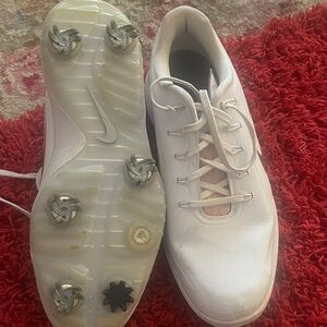 Nike White Golf Cleats